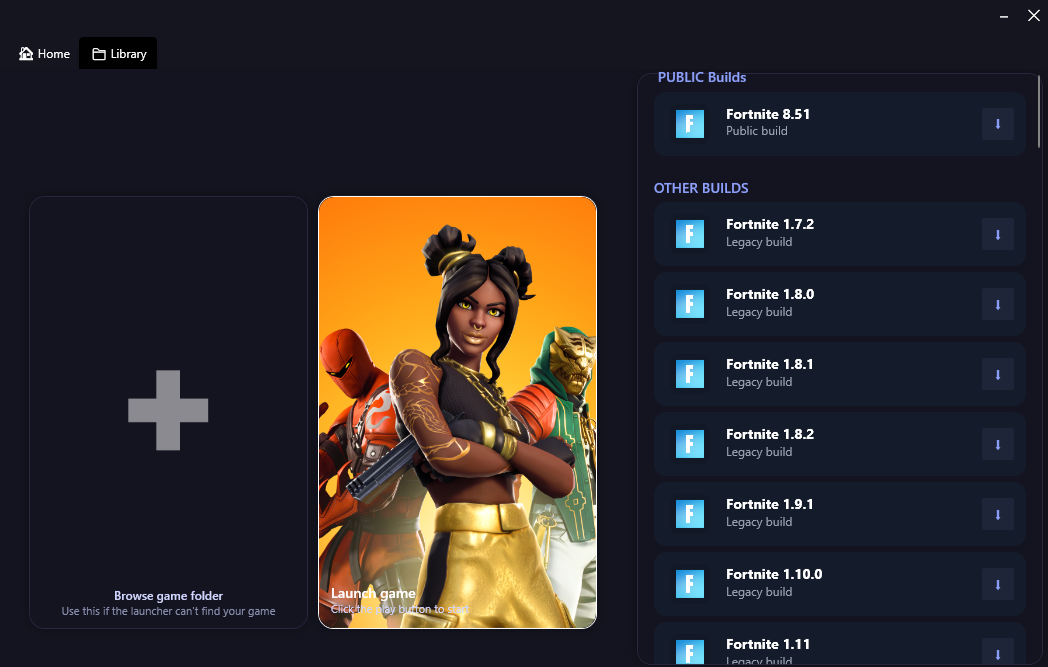 ECLIX Launcher Library